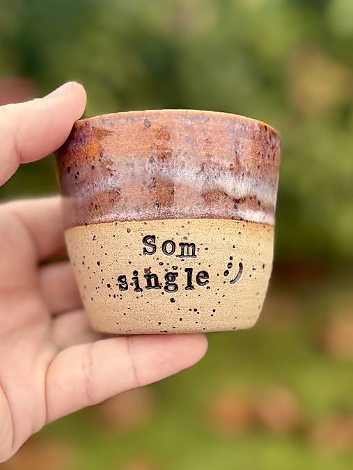 Nádoby - Som single 150ml - 18154195_