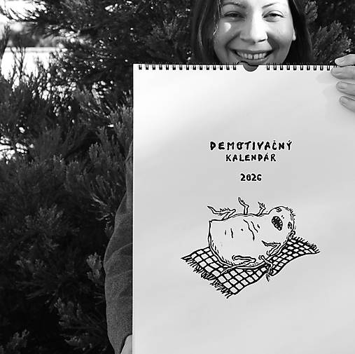 Grafika - Demotivačný kalendár 2026 - 18153483_
