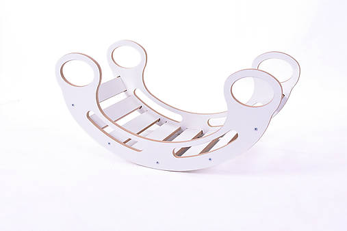 Hračky - Multifunční houpačka Montessori White - 18154794_