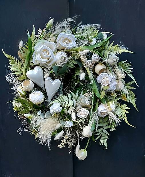 Dekorácie - Veniec na zavesenie - 18158338_