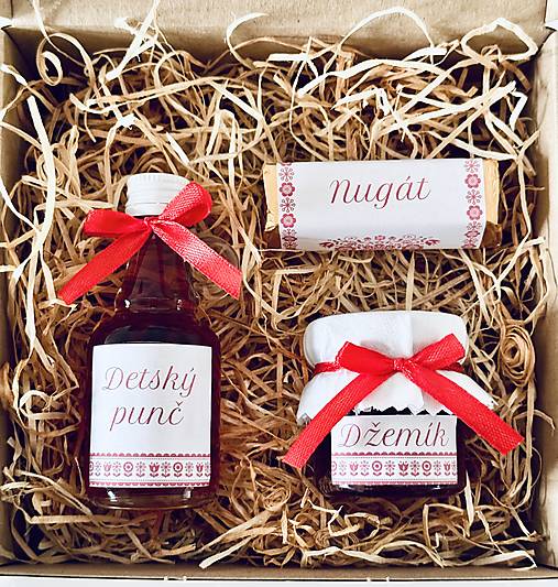 Darčeky pre svadobčanov - Darčeková krabička ČERVENKA - 18158506_