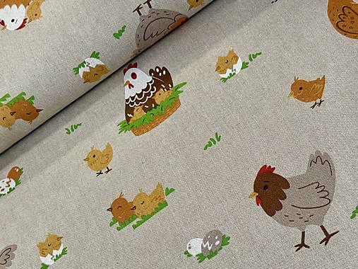 BAVLNA DEKOR / KURKY/ KURIATKA