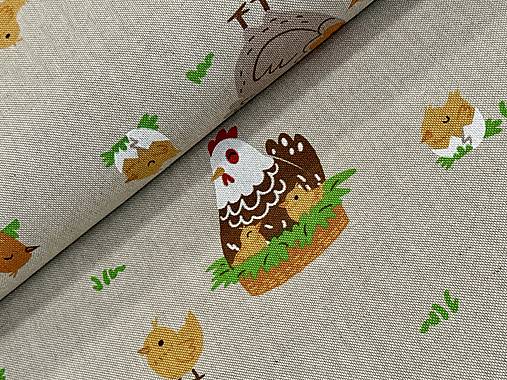 BAVLNA DEKOR / KURKY/ KURIATKA