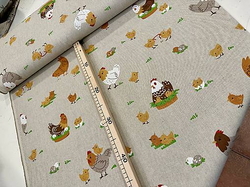 BAVLNA DEKOR / KURKY/ KURIATKA