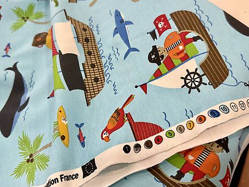 BAVLNENÝ ÚPLET /STOF/ JACK