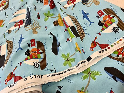 BAVLNENÝ ÚPLET /STOF/ JACK