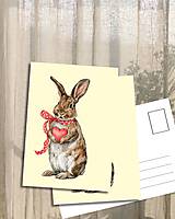 Papiernictvo - Pohľadnica "Láska" - 18158896_