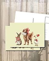 Papiernictvo - Pohľadnica "ľúbime Ťa" - 18158897_