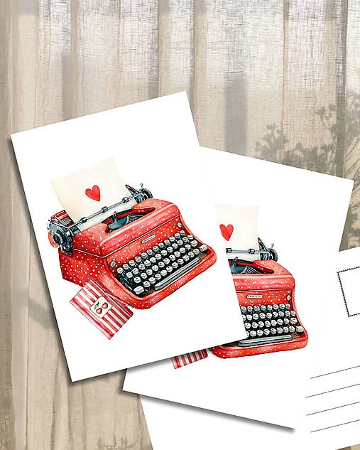 Papiernictvo - Pohľadnica "vyznanie" - 18158894_