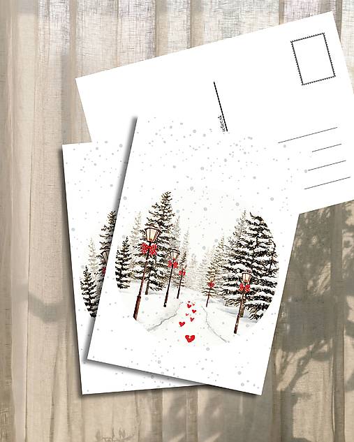 Papiernictvo - Pohľadnica "zaľúbený Február" - 18158895_