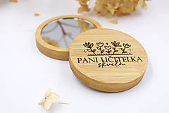 Zrkadielka - Zrkadielko "Skvelá pani učiteľka" - 18158905_