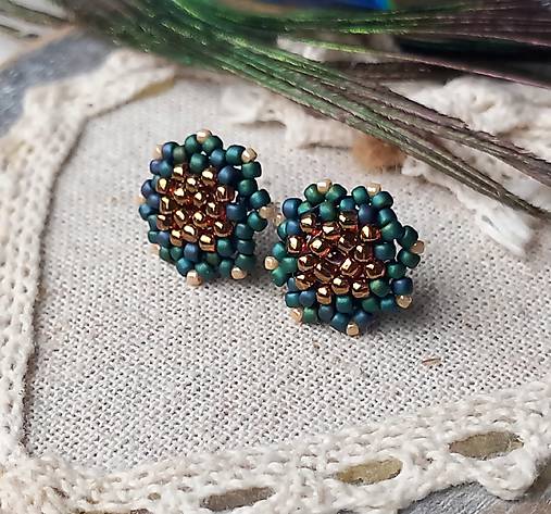 Náušnice - Napichovačky kvietky - 18158208_