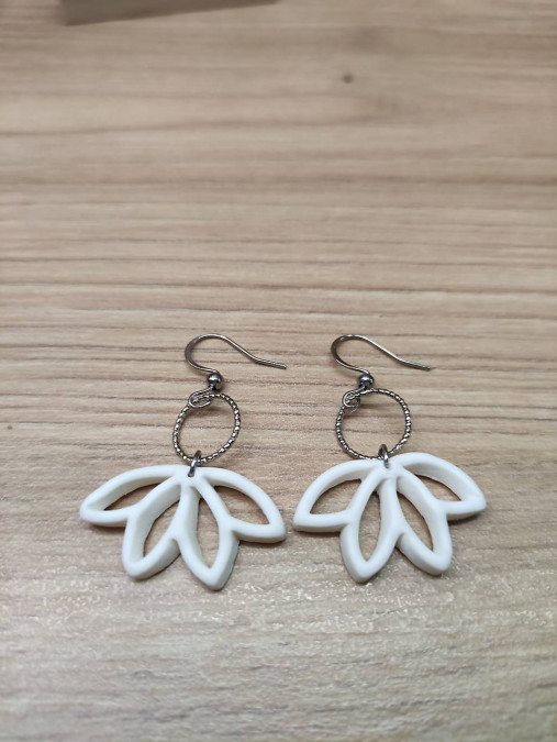 Náušnice – Lotosový kvet I