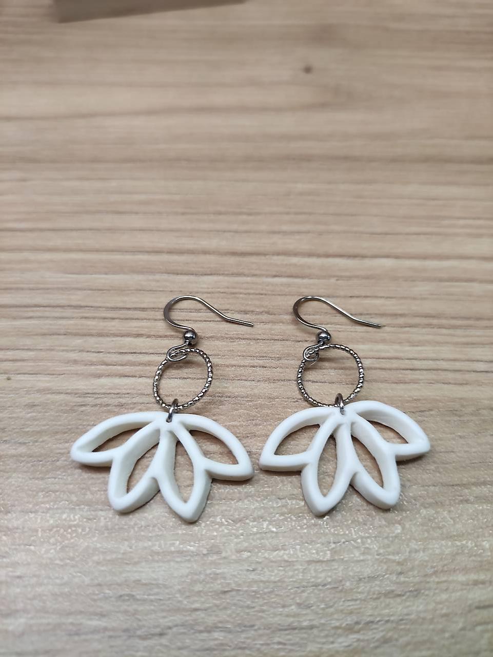 Náušnice – Lotosový kvet I