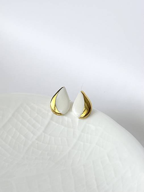 Porcelánové náušnice