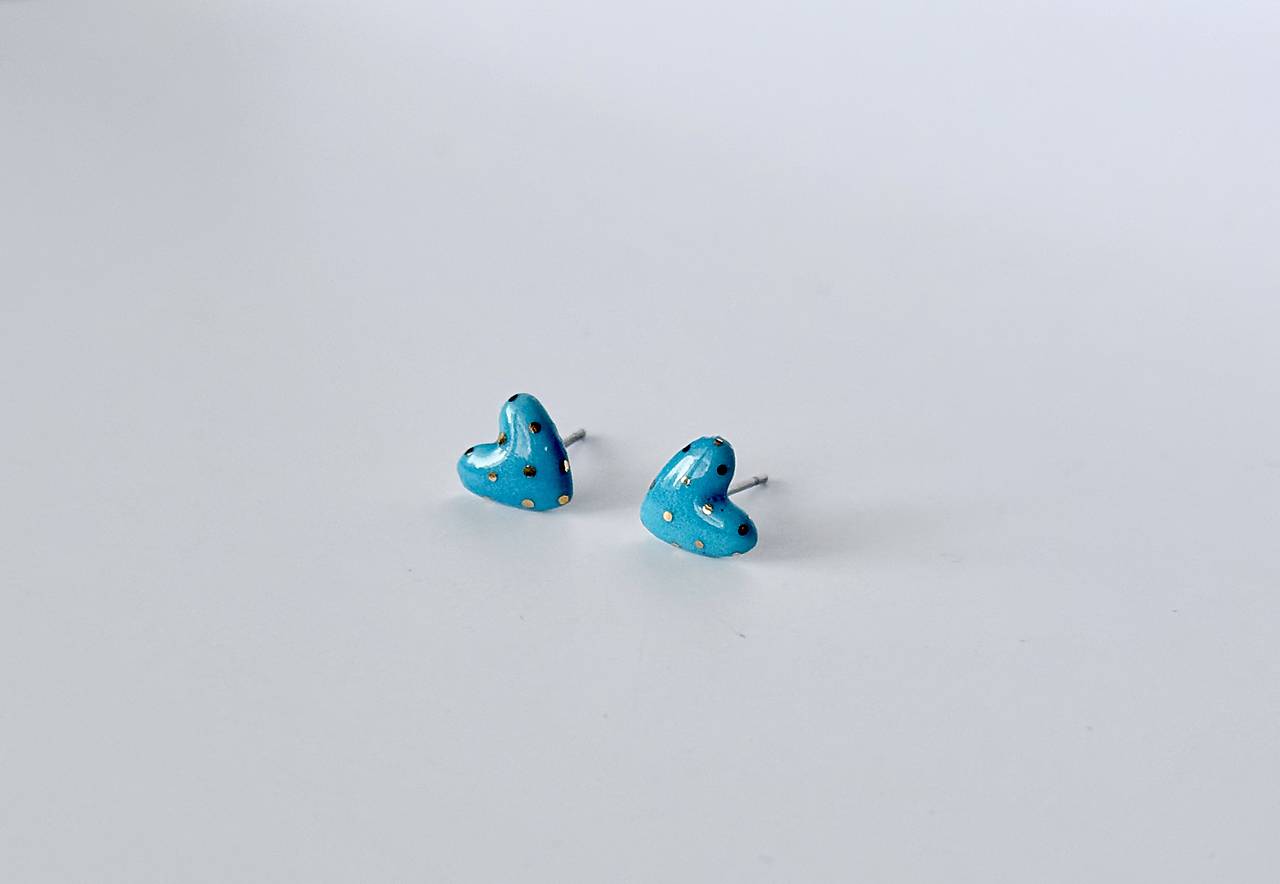 Porcelánové náušnice