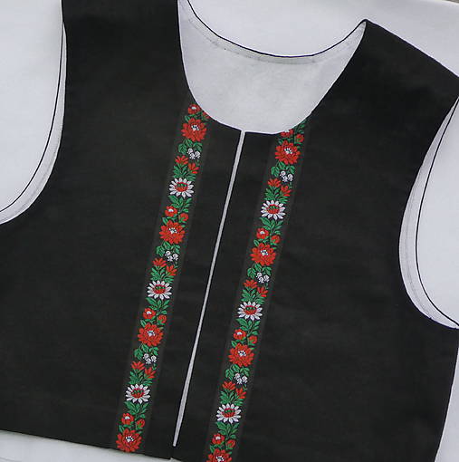 Vesty - Vesta pánska + krojovka - 18159916_
