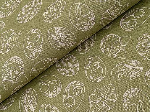 BAVLNA DEKOR / VALÍČKA NA ZELENEJ