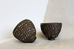Nádoby - Set šálky  (Hnedá) - 18159939_