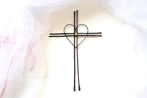 Dekorácie - Krížik - 18161370_