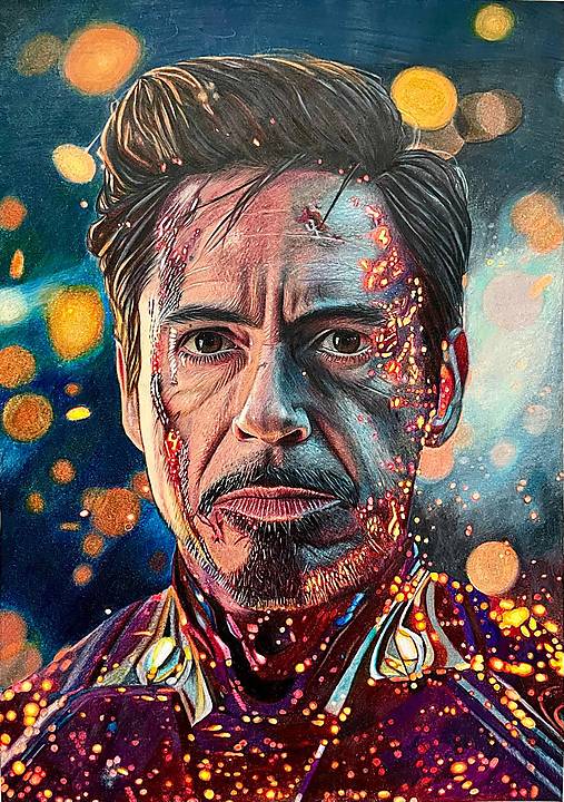 Kresby - Kreslený portrét (obraz) - 18159785_