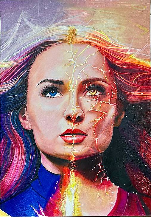 Kresby - Kreslený portrét (obraz) - 18159791_