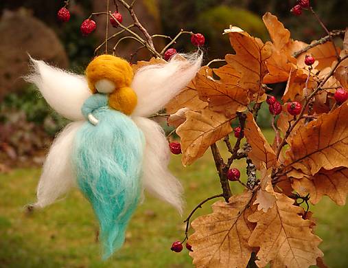 Dekorácie - Víla Hosta + krabička - 18163249_