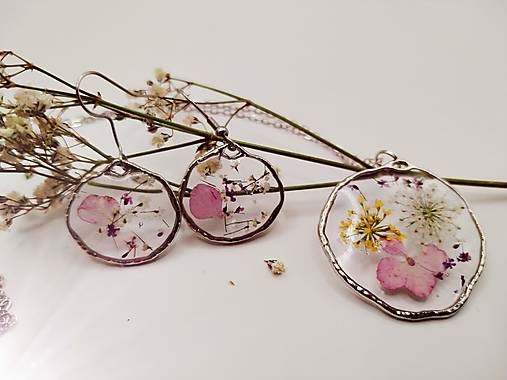 Sady šperkov - sada rozkvitnutá lúka - 18163851_