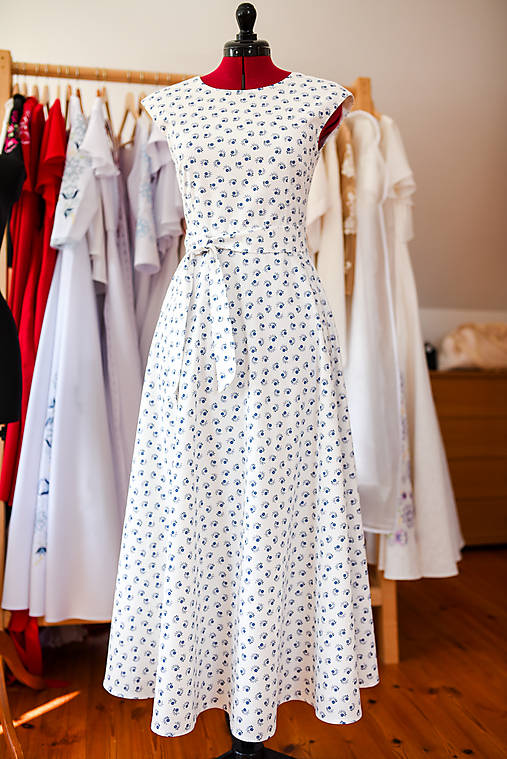 Šaty z českej bavlny