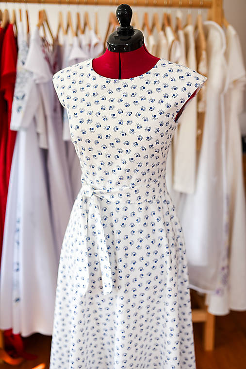 Šaty z českej bavlny