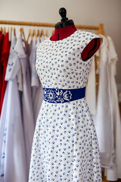 Šaty z českej bavlny