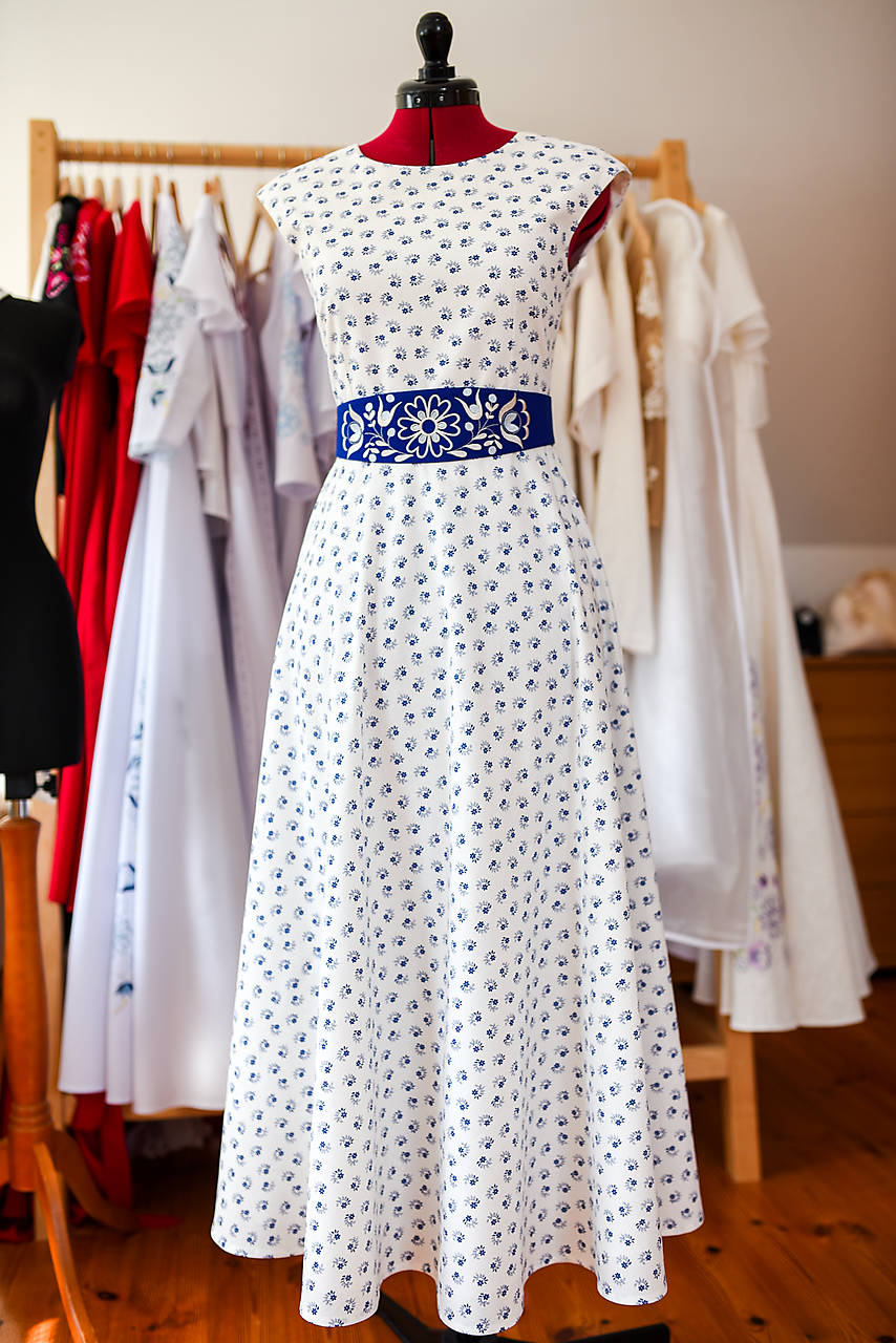 Šaty z českej bavlny