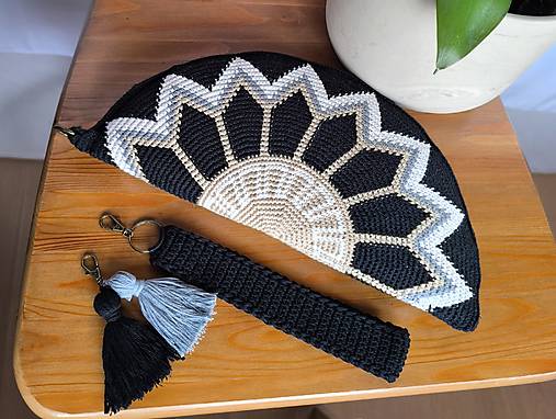 Listová kabelka Nr.352 Tmavá elegancia