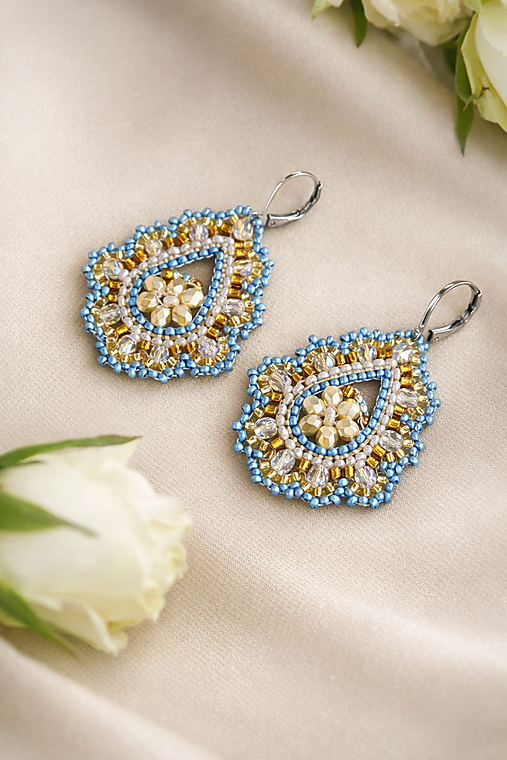 Náušnice Nežná Kvapka