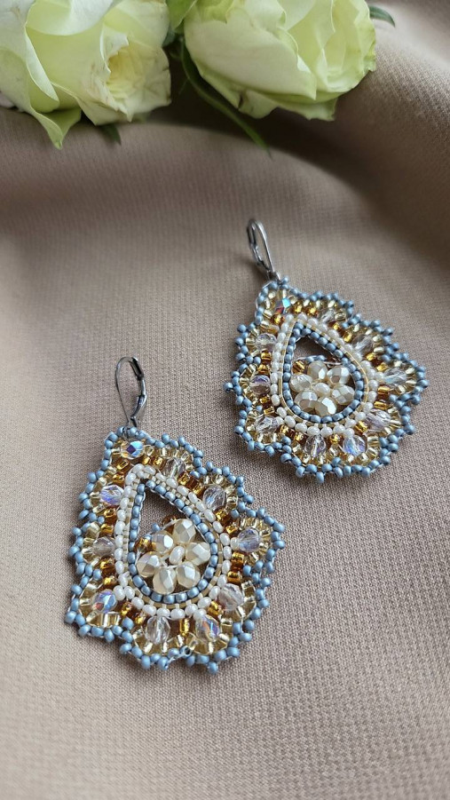 Náušnice Nežná Kvapka