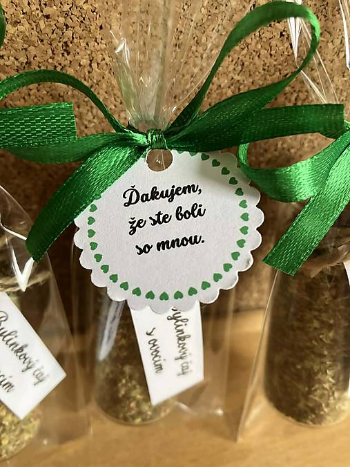 Čaje - Rozlúčkový darček pri odchode zo zamestnania - 18161917_