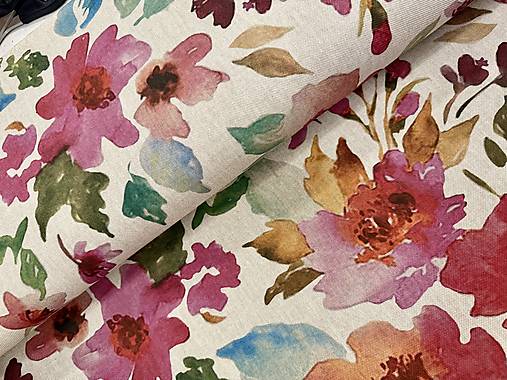 BAVLNA DEKOR / MALOVANE  KVETINY