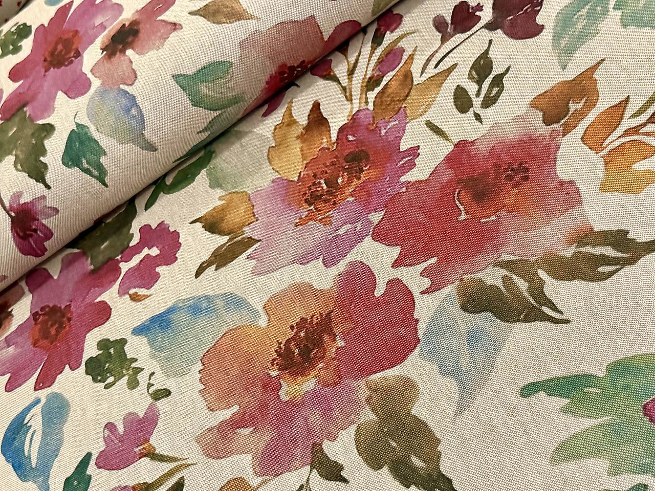 BAVLNA DEKOR / MALOVANE  KVETINY