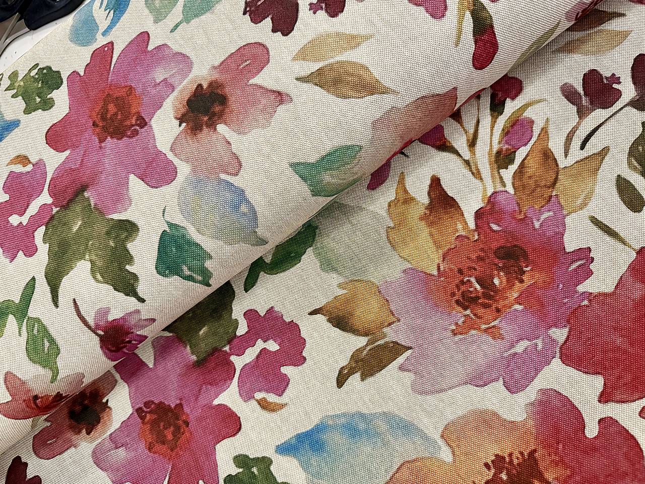 BAVLNA DEKOR / MALOVANE  KVETINY