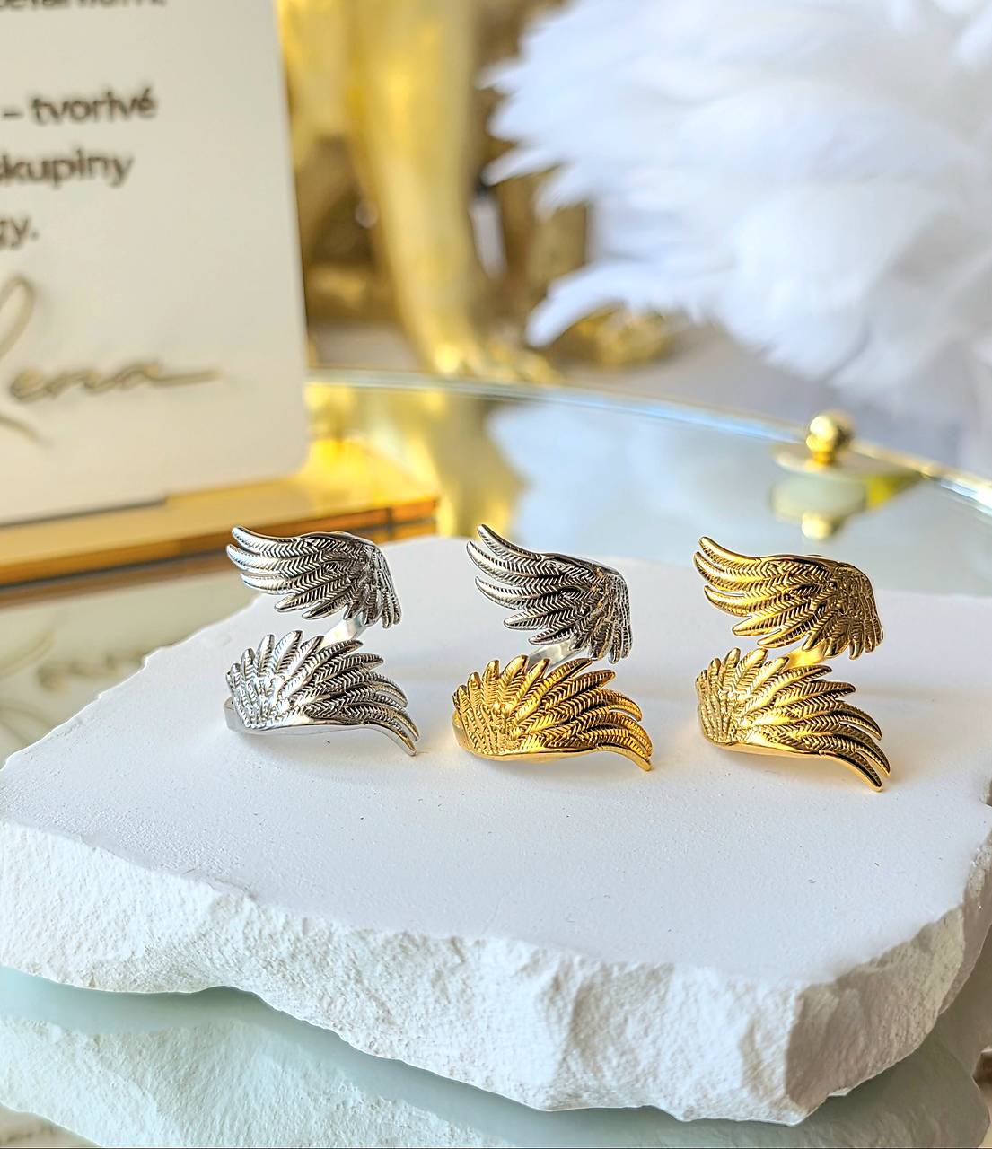 Prsteň Anjelske krídla