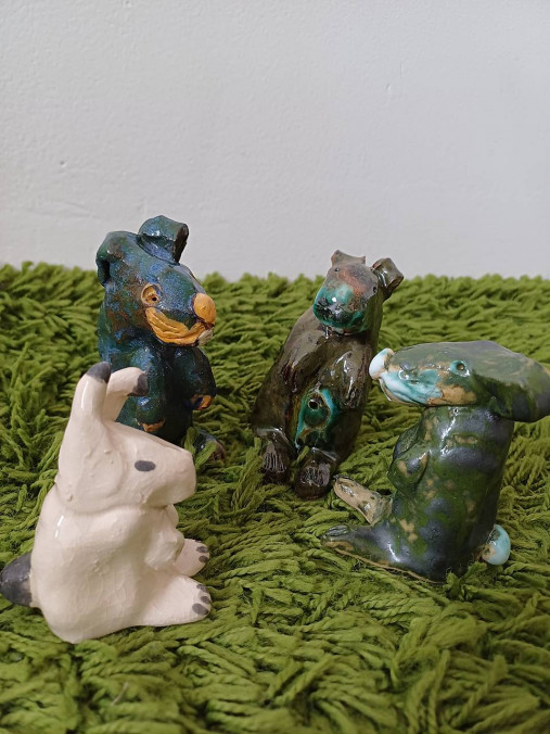 Dobrý obchod - Veselé jarné zvieratká ZAJACE - 18162458_