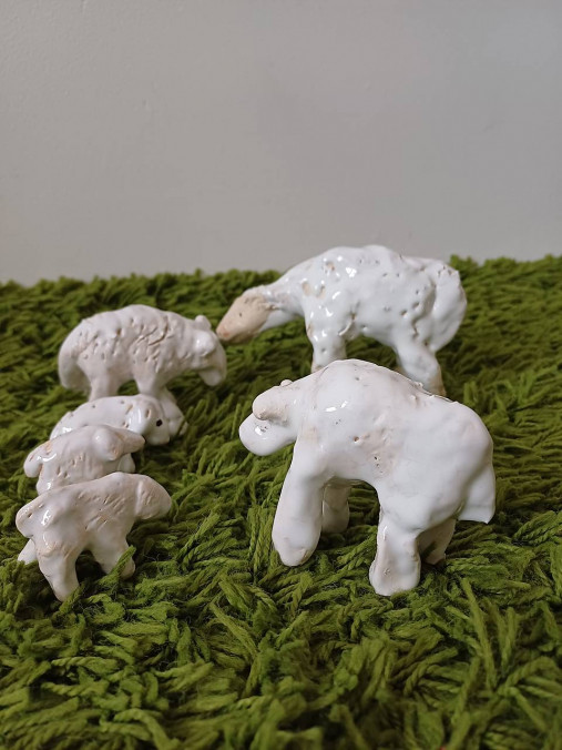 Dobrý obchod - Veselé jarné zvieratká OVCE - 18162475_