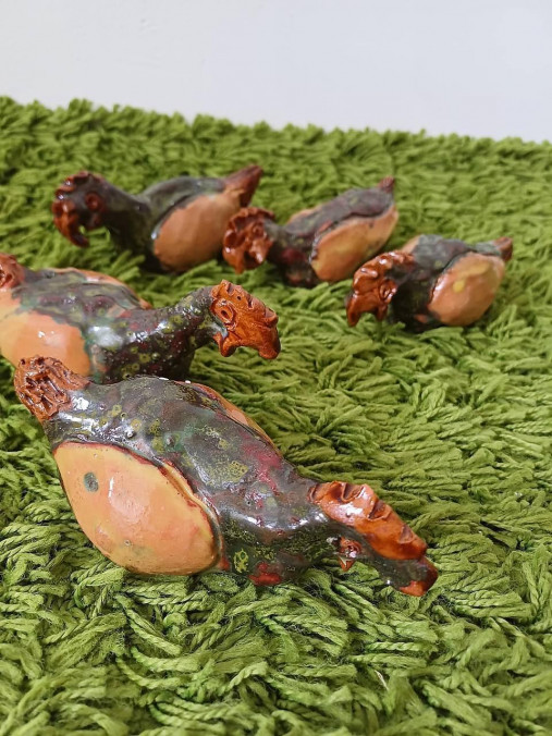 Dobrý obchod - Veselé jarné zvieratká SLIEPKY - 18162486_