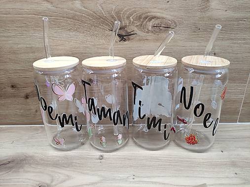 Personalizovaný pohár so slamkou