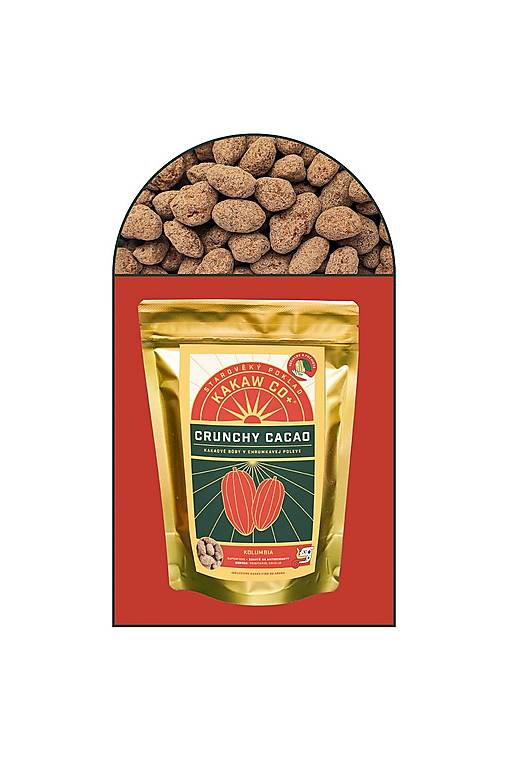 Crunchy Cacao - kakaové bôby v chrumkavej poleve (75 g)