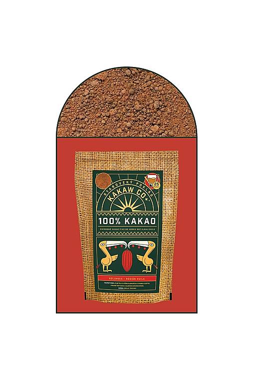 Kakaový prášok 100% Kolumbia Huila (100 g)