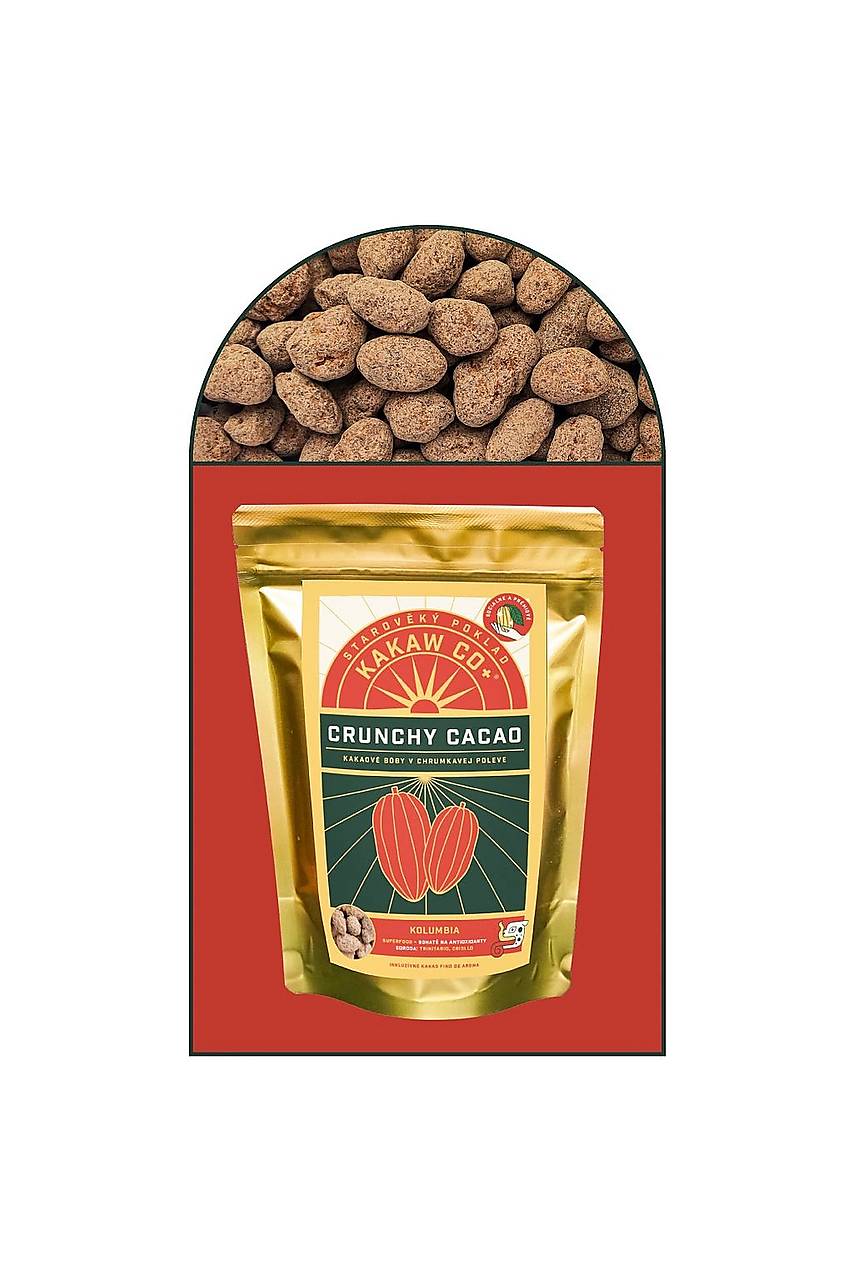 Crunchy Cacao - kakaové bôby v chrumkavej poleve (75 g)