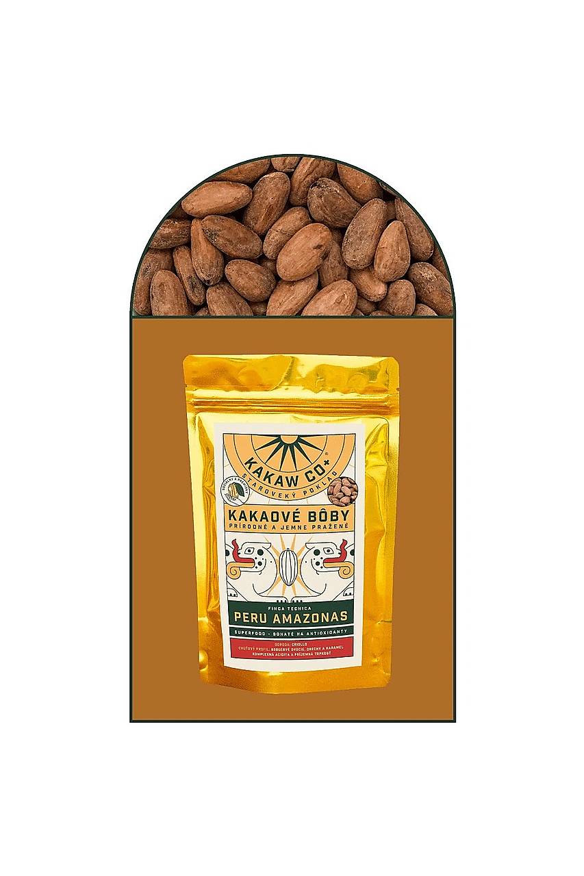 Kakaové bôby - Peru Amazonas (75 g)