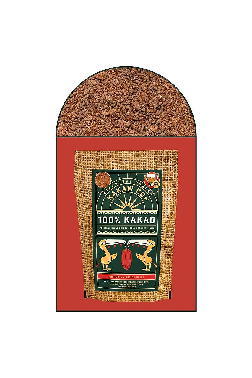 Kakaový prášok 100% Kolumbia Huila (100 g)