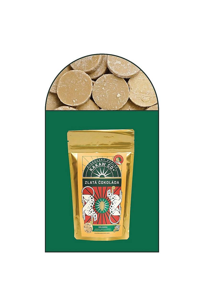 Zlatá čokoláda Kolumbia (100 g)